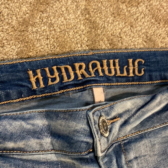 Hydraulic | High rise, wide freyed bottoms - Picture 4 of 14